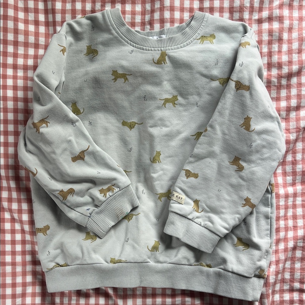 Jamie Kay leopard sweatshirt